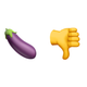 The eggplant emoji was the least likable emoji amongst females, Gen Z, and Millenials